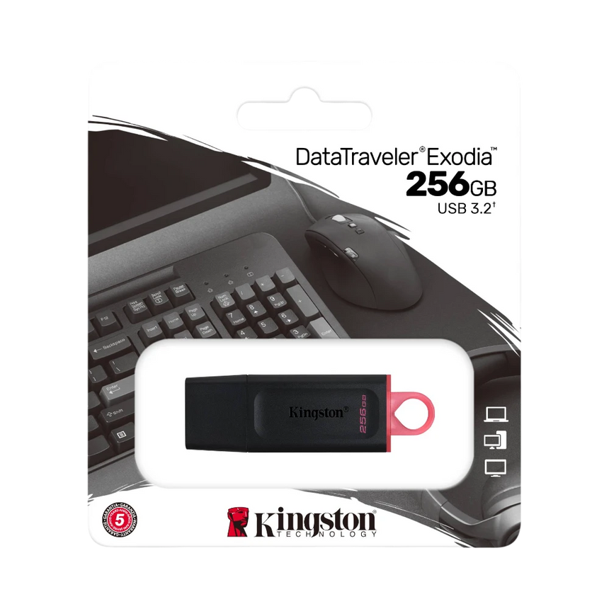 Kingston DataTraveler Exodia 256GB USB 3.2 Flash Drive — Being Shipped