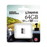 Kingston High Endurance 64GB UHS-I microSDXC MicroSD Card — Being Shipped