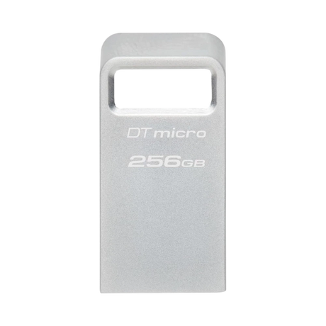 Kingston DataTraveler Micro 256GB USB Flash Drive (Silver) — Being Shipped