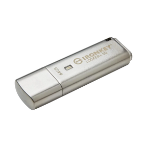 Kingston IronKey Locker+ 50 64GB USB Type-A Flash Drive — Being Shipped