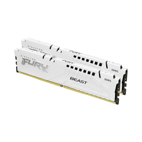Kingston FURY Beast White EXPO 64GB DDR5 6400MT/s CL32 Memory Kit (2 x 32GB) — Being Shipped