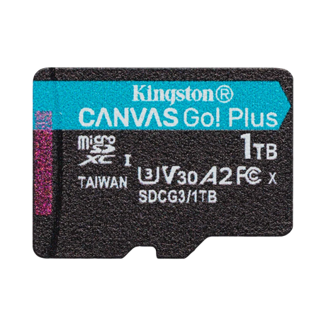 Kingston Canvas Go! Plus 1TB microSDXC Memory Card — Being Shipped