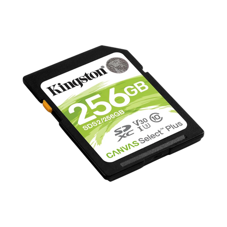 Kingston Canvas Select Plus 256GB UHS-I SDXC Memory Card — Being Shipped