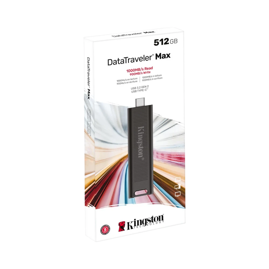 Kingston DataTraveler Max 512GB USB 3.2 Gen 2 Type-C Flash Drive — Being Shipped