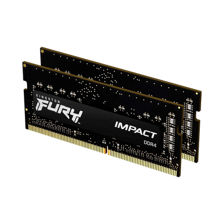 Kingston FURY Impact Black PnP 32GB DDR4 3200MT/s CL20 SO-DIMM Memory Kit (2 x 16GB) — Being Shipped