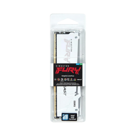 Kingston FURY Beast White RGB XMP 16GB DDR5 6800MT/s CL34 Memory Module — Being Shipped