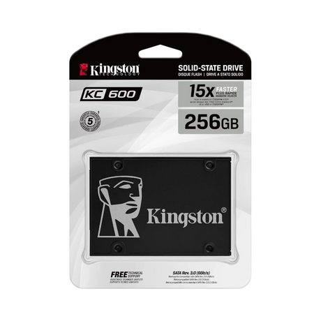 Kingston KC600 256GB 2.5" SATA3 SSD — Being Shipped