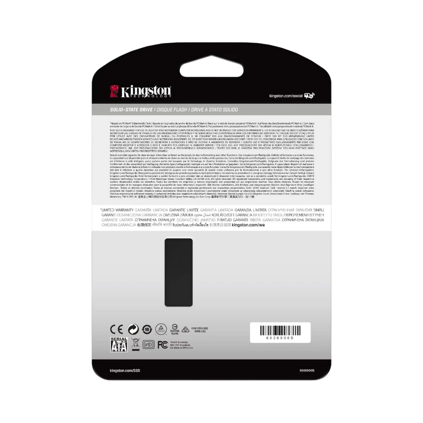 Kingston KC600 256GB 2.5" SATA3 SSD — Being Shipped