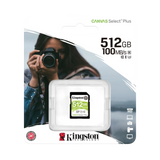 Kingston Canvas Select Plus 512GB UHS-I SDXC Memory Card — Being Shipped