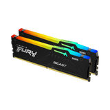 Kingston FURY Beast Black RGB XMP 16GB DDR5 5600MT/s CL40 Memory Kit (2 x 8GB) — Being Shipped