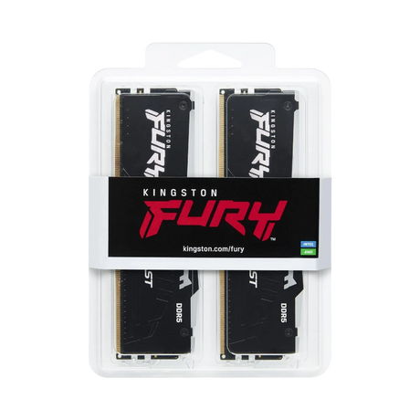 Kingston FURY Beast Black RGB XMP 16GB DDR5 5600MT/s CL40 Memory Kit (2 x 8GB) — Being Shipped