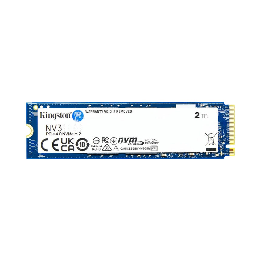Kingston 2TB M.2 2280 NV3 NVMe PCIe 4.0 SSD — Being Shipped