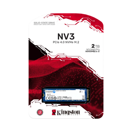 Kingston 2TB M.2 2280 NV3 NVMe PCIe 4.0 SSD — Being Shipped