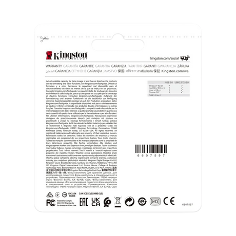 Kingston DataTraveler Exodia M 64GB USB Flash Drive (Blue, 2-Pack) — Being Shipped