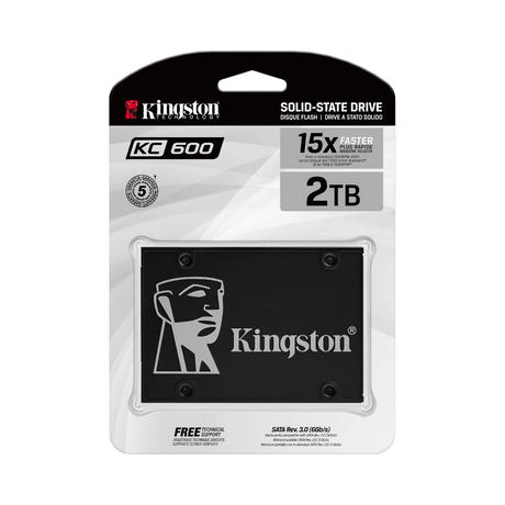 Kingston KC600 2TB 2.5" SATA III SED Internal SSD — Being Shipped