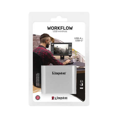 Kingston Workflow MiniHub 5G USB 3.2 Gen 1 USB-A & USB-C miniHub — Being Shipped
