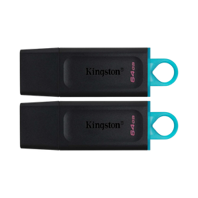 Kingston DataTraveler Exodia 64GB USB 3.2 Flash Drive (2-Pack, Blue) — Being Shipped