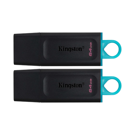 Kingston DataTraveler Exodia 64GB USB 3.2 Flash Drive (2-Pack, Blue) — Being Shipped