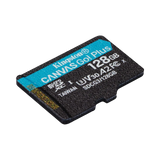 Kingston Canvas Go! Plus 128GB UHS-I microSDXC Memory Card with SD Adapter — Being Shipped