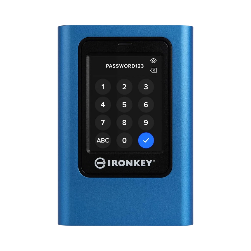 Kingston IronKey Vault Privacy 80 1.92TB Touch Screen PIN External SSD — Being Shipped