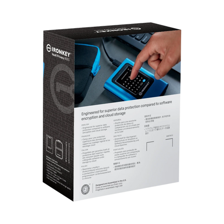 Kingston IronKey Vault Privacy 80 1.92TB Touch Screen PIN External SSD — Being Shipped