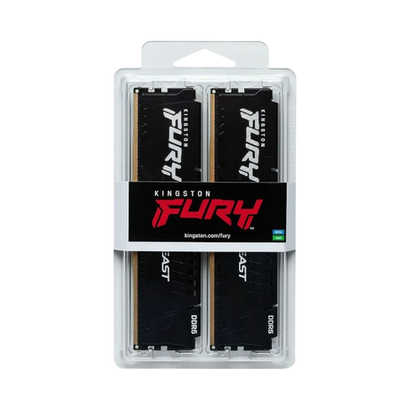 Kingston FURY Beast Black EXPO 32GB DDR5 6400MT/s CL32 Memory Kit (2 x 16GB) — Being Shipped