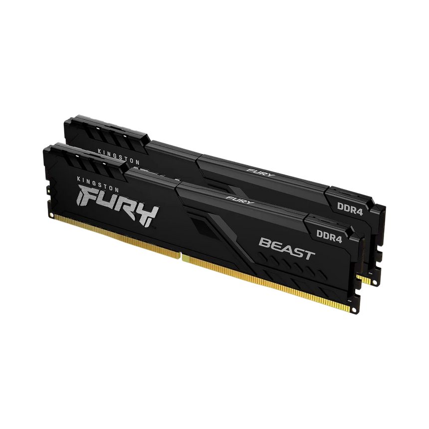 Kingston FURY Beast Black XMP 16GB DDR4 3600MT/s CL17 Memory Kit (2 x 8GB) — Being Shipped