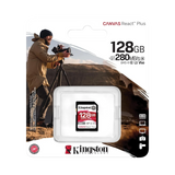 Kingston Canvas React Plus 128GB UHS-II SDXC Memory Card — Being Shipped
