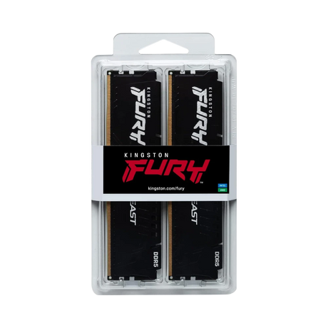 Kingston FURY Beast Black XMP 16GB DDR5 5600MT/s CL40 Memory Kit (2 x 8GB) — Being Shipped