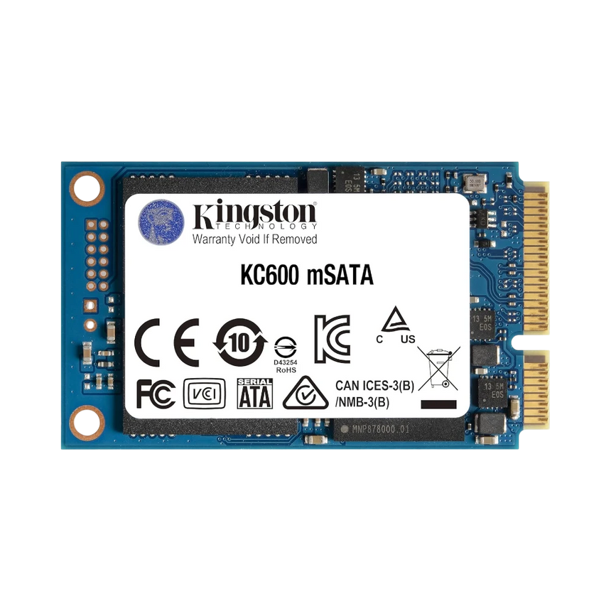Kingston KC600 256GB 2.5" SATA3 mSATA SSD — Being Shipped