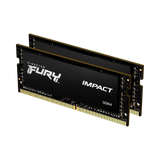 Kingston FURY Impact Black PnP 64GB DDR4 3200MT/s CL20 Memory Kit (2 x 32GB) — Being Shipped