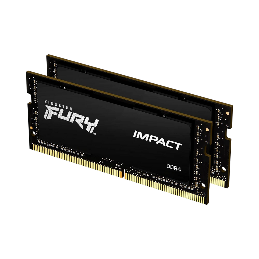 Kingston FURY Impact Black PnP 64GB DDR4 3200MT/s CL20 Memory Kit (2 x 32GB) — Being Shipped
