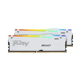 Kingston FURY Beast White RGB EXPO 32GB DDR5 6400MT/s CL32 Memory Kit (2 x 16GB) — Being Shipped