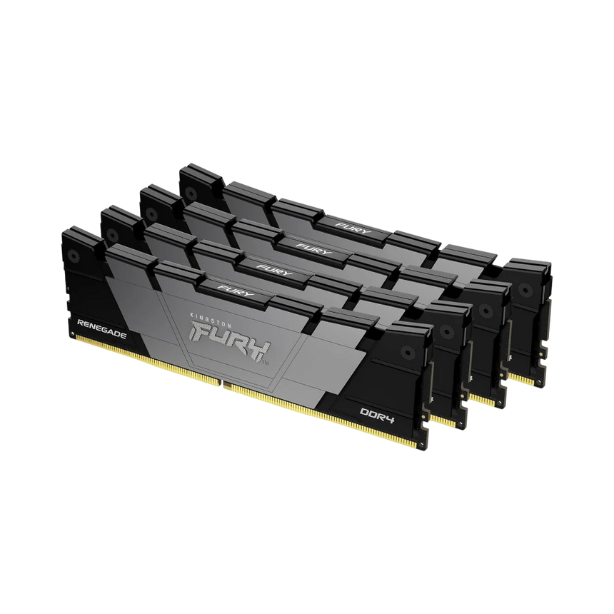 Kingston FURY Renegade Black XMP 128GB DDR4 3600MT/s CL18 Memory Kit (4 x 32GB) — Being Shipped