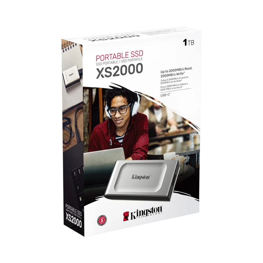Kingston XS2000 1TB USB 3.2 Gen 2x2 External SSD — Being Shipped