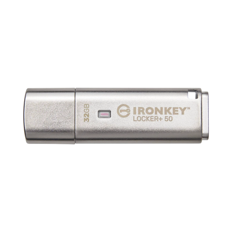 Kingston IronKey Locker+ 50 32GB USB Type-A Flash Drive — Being Shipped