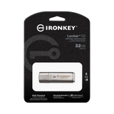 Kingston IronKey Locker+ 50 32GB USB Type-A Flash Drive — Being Shipped