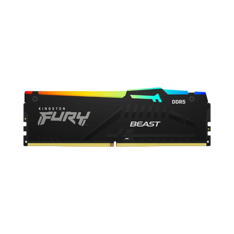 Kingston FURY Beast Black RGB XMP 64GB DDR5 5600MT/s CL40 Memory Kit (4 x 16GB) — Being Shipped