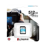 Kingston Canvas Go! Plus 512GB UHS-I SDXC Memory Card — Being Shipped