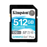 Kingston Canvas Go! Plus 512GB UHS-I SDXC Memory Card — Being Shipped