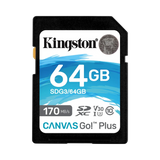 Kingston Canvas Go! Plus 64GB UHS-I SDXC Memory Card — Being Shipped