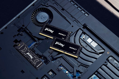 Kingston FURY Impact Black XMP 32GB DDR5 6000MT/s CL38 Memory Kit (2 x 16GB) — Being Shipped