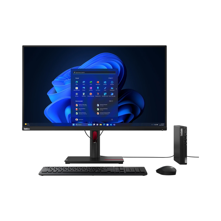 Lenovo ThinkCentre M75q Gen 5 Tiny Desktop Computer, AMD Ryzen 5 PRO 8500GE, 16GB DDR5 RAM, 512GB SSD — Being Shipped