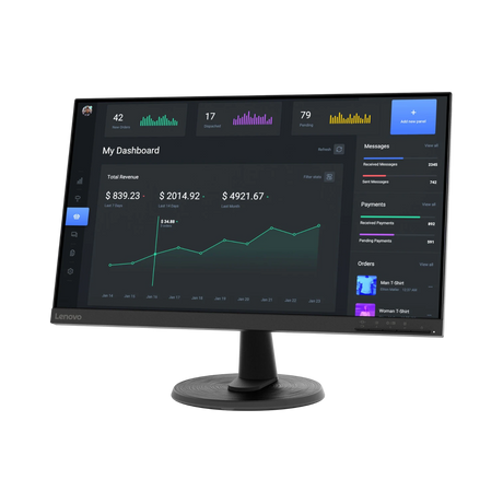 Lenovo D24-40 23.8" 16:9 75Hz FreeSync VA LCD Monitor — Being Shipped