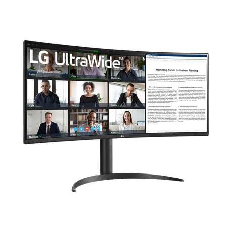 LG UltraWide BR55QC-B 34" 21:9 100Hz FreeSync Premium QHD VA LCD Curved Monitor — Being Shipped