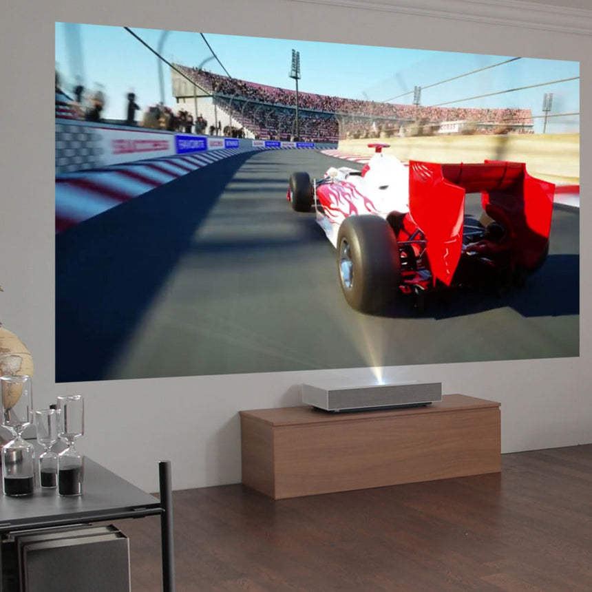 LG CineBeam HU85LA HDR XPR 4K UHD Ultra-Short Throw Laser DLP Home Theater Projector — Being Shipped