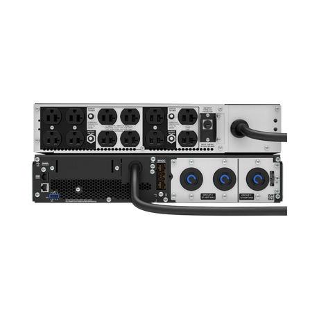 APC Smart-UPS On-Line, 3kVA, Rackmount 4U, 208V, 12x 5-20R+2x L6-20R NEMA outlets, SmartSlot, W/ transformer 208V to 120V, W/ rail kit — Being Shipped