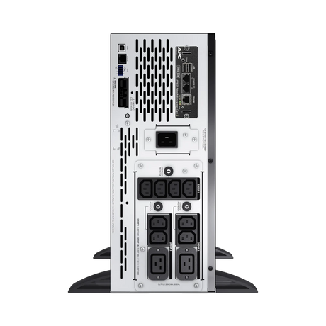 APC Smart-UPS X, Line Interactive, 2200VA, Rack/tower convertible 4U, 208V-230V, 8x C13+2x C19 IEC, Network card, Extended runtime, Short depth — Being Shipped