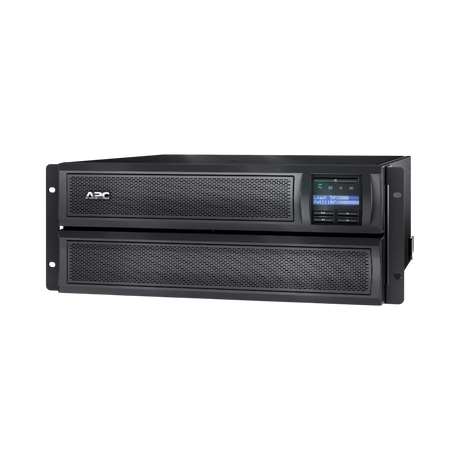 APC Smart-UPS X, Line Interactive, 2200VA, Rack/tower convertible 4U, 208V-230V, 8x C13+2x C19 IEC, Network card, Extended runtime, Short depth — Being Shipped