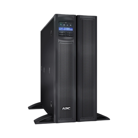 APC Smart-UPS X, Line Interactive, 2200VA, Rack/tower convertible 4U, 208V-230V, 8x C13+2x C19 IEC, Network card, Extended runtime, Short depth — Being Shipped